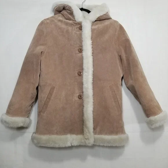 Wilsons Leather Kids suede jacket tan size XL - Picture 10 of 10
